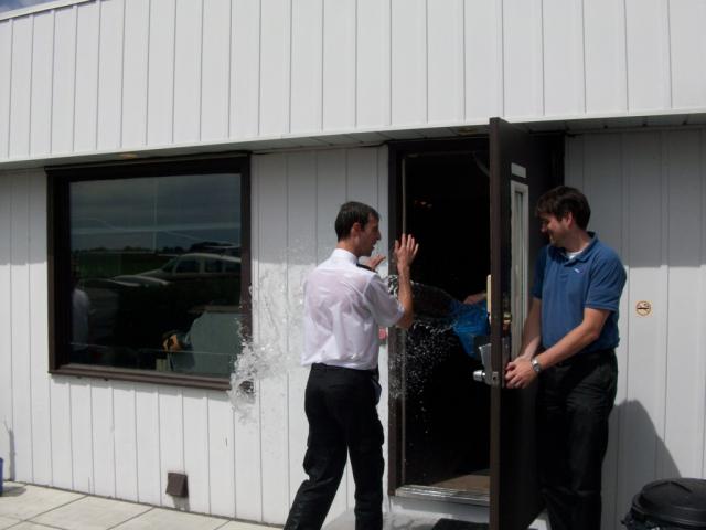 and of course the final drencher....: Just when you think you couldn't get any wetter...